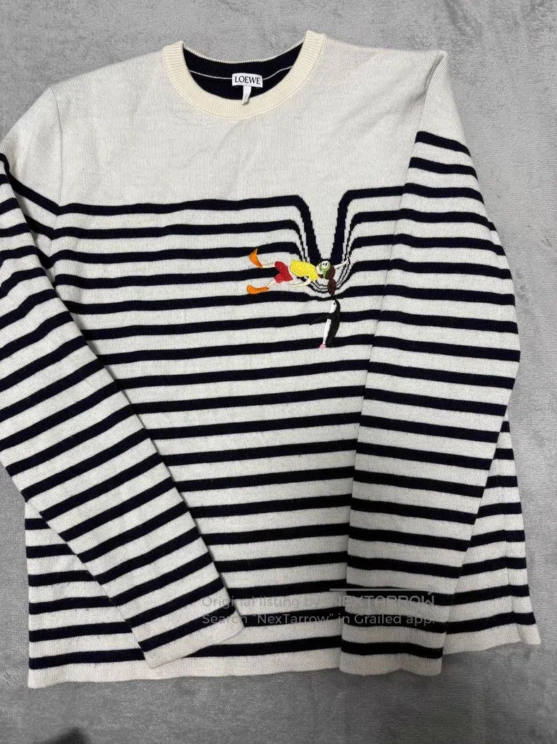 Loewe Loewe Striped Knit Sweater Size S / US 4 / IT 40 - 6 Thumbnail