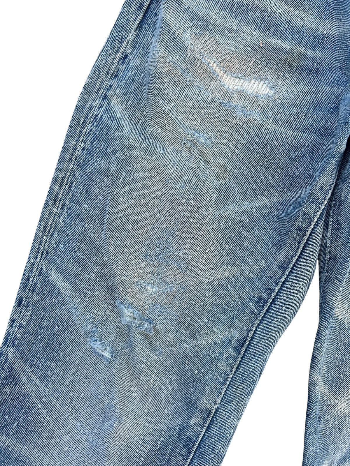 Kapital Vintage Levis Big E Selvedge Buckle Back Thrashed Denim Jean Size US 30 / EU 46 - 9 Thumbnail