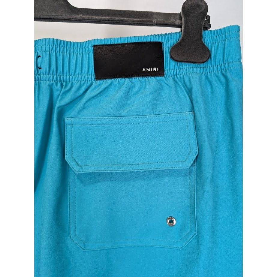 Amiri o1rshd1 Core Logo Swim Trunk Short in Columbia Size US 36 / EU 52 - 13 Thumbnail