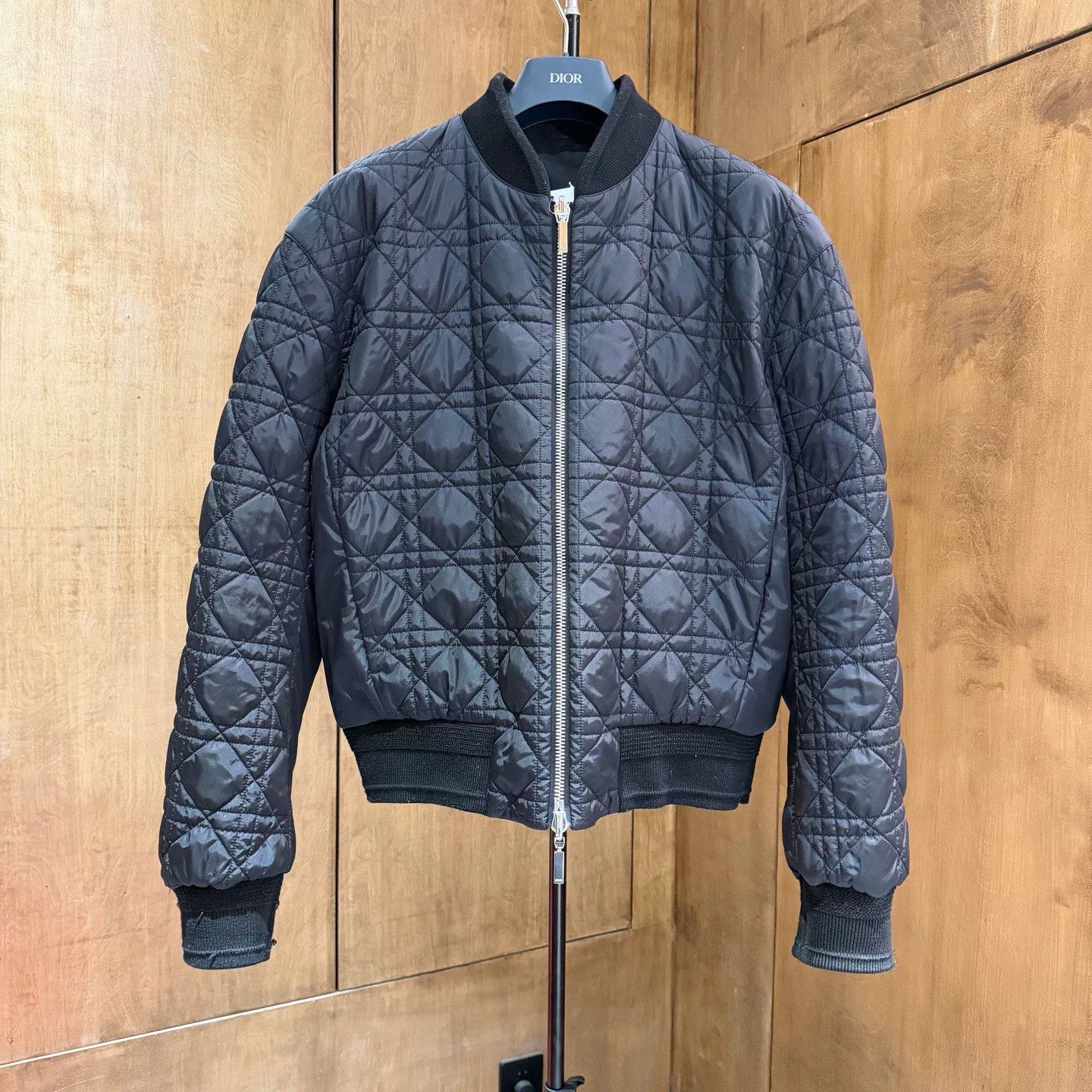 Dior Dior Quilted Plaid Black Light Jacket 50 Men Size US XL / EU 56 / 4 - 1 Thumbnail