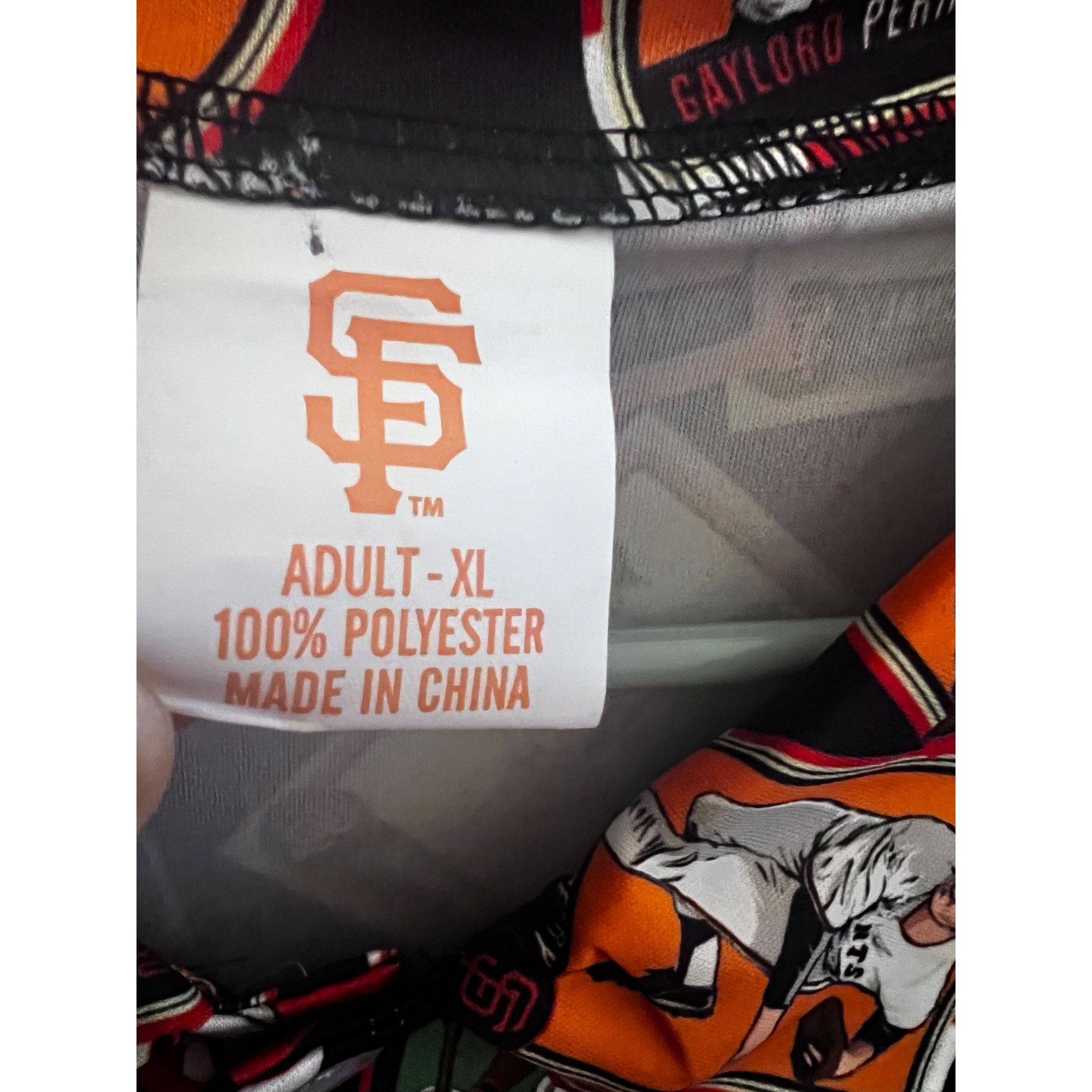 MLB San Francisco Giants MLB Baseball Legends Hawaiian Button Up Size US XL / EU 56 / 4 - 6 Thumbnail