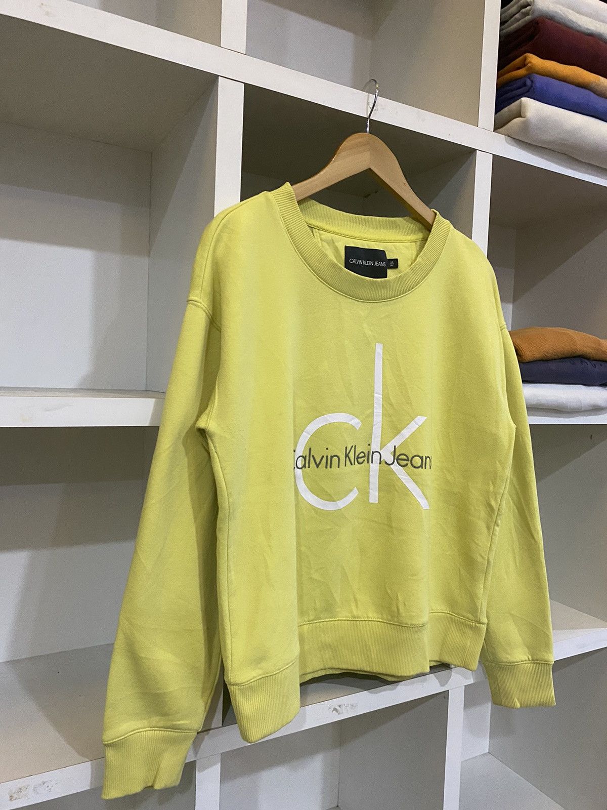 Calvin Klein CK Jeans Women’s Sweatshirt Size L / US 10 / IT 46 - 3 Thumbnail