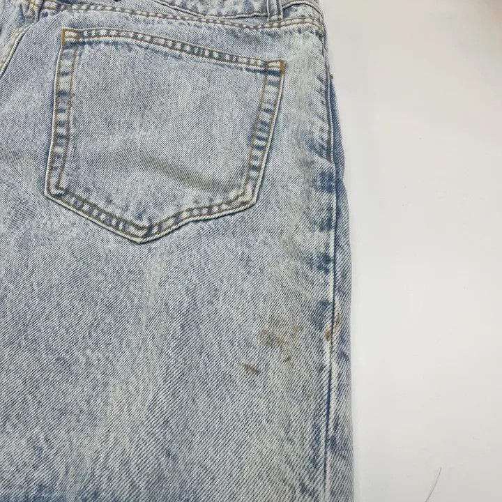 Alexander Wang Alexander Wang Logo Denim Shorts for Women - Size 25" / US 0 / IT 36 - 6 Thumbnail