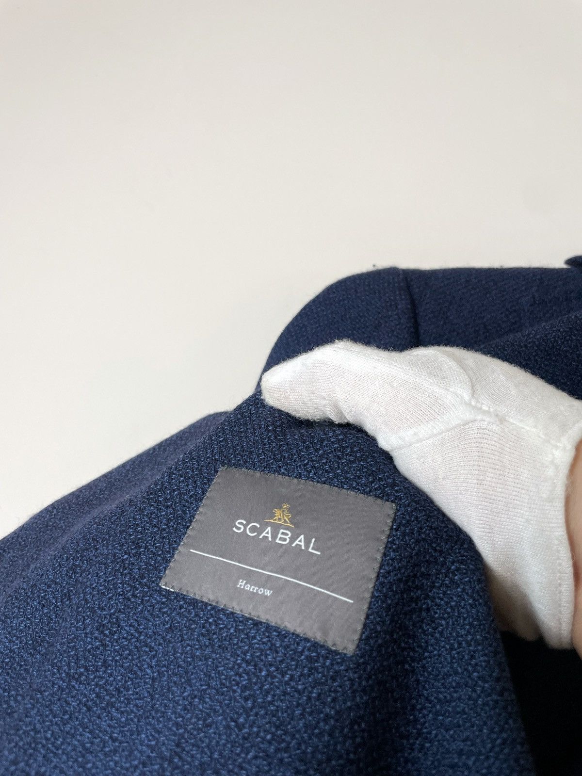 SCABAL Scabal Finest Cloth 100% Schurwolle 2 buttons Sport Blazer Size 54R - 9 Thumbnail