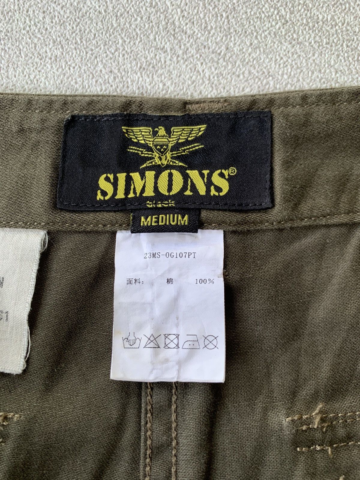 Simons Real Simons Co. Fatigue Military Pants Size US 33 - 6 Thumbnail
