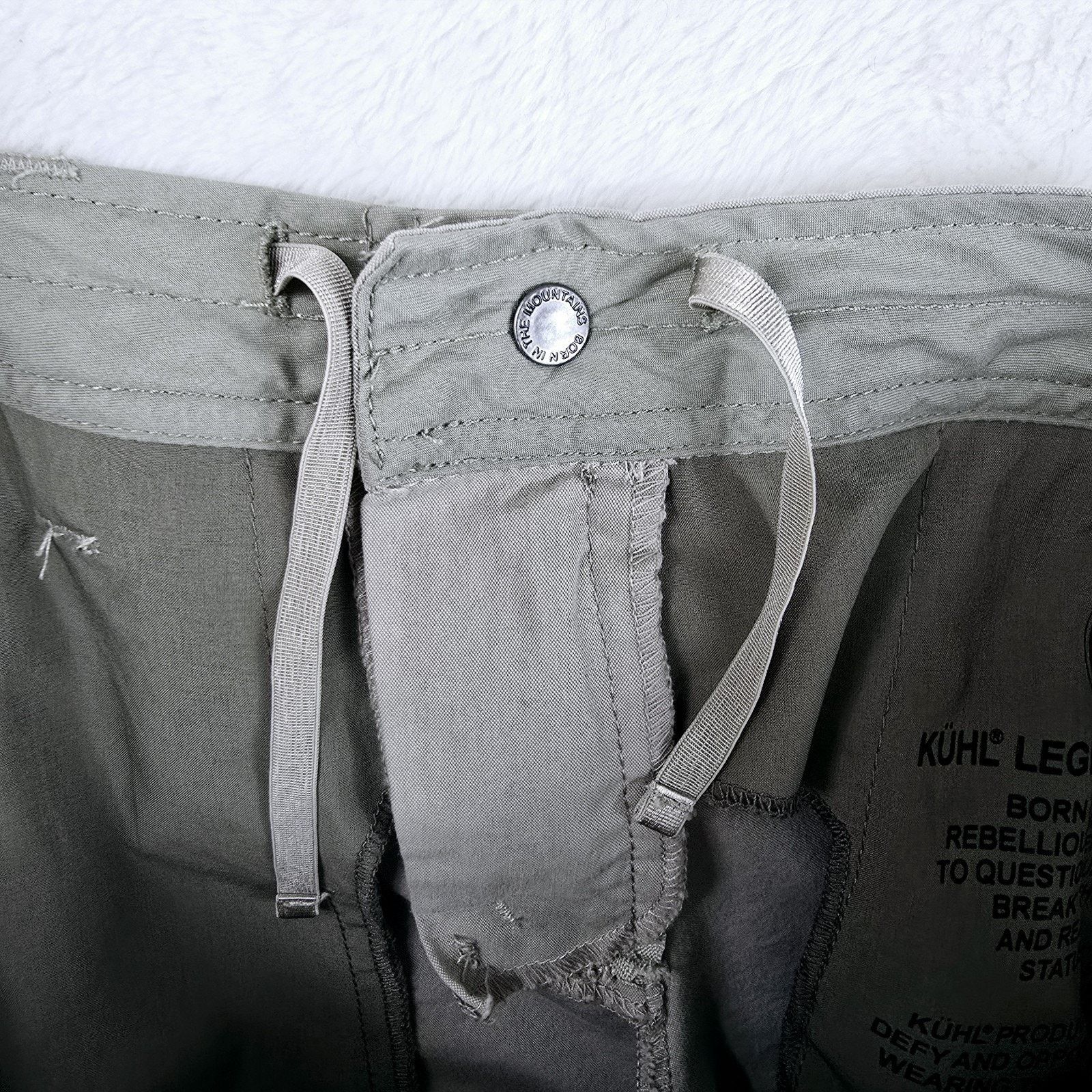 Kuhl Kuhl Spire Roll Up Pants 8 Short 32x29 Gray Stretch Hiking Size 30" / US 8 / IT 44 - 11 Thumbnail