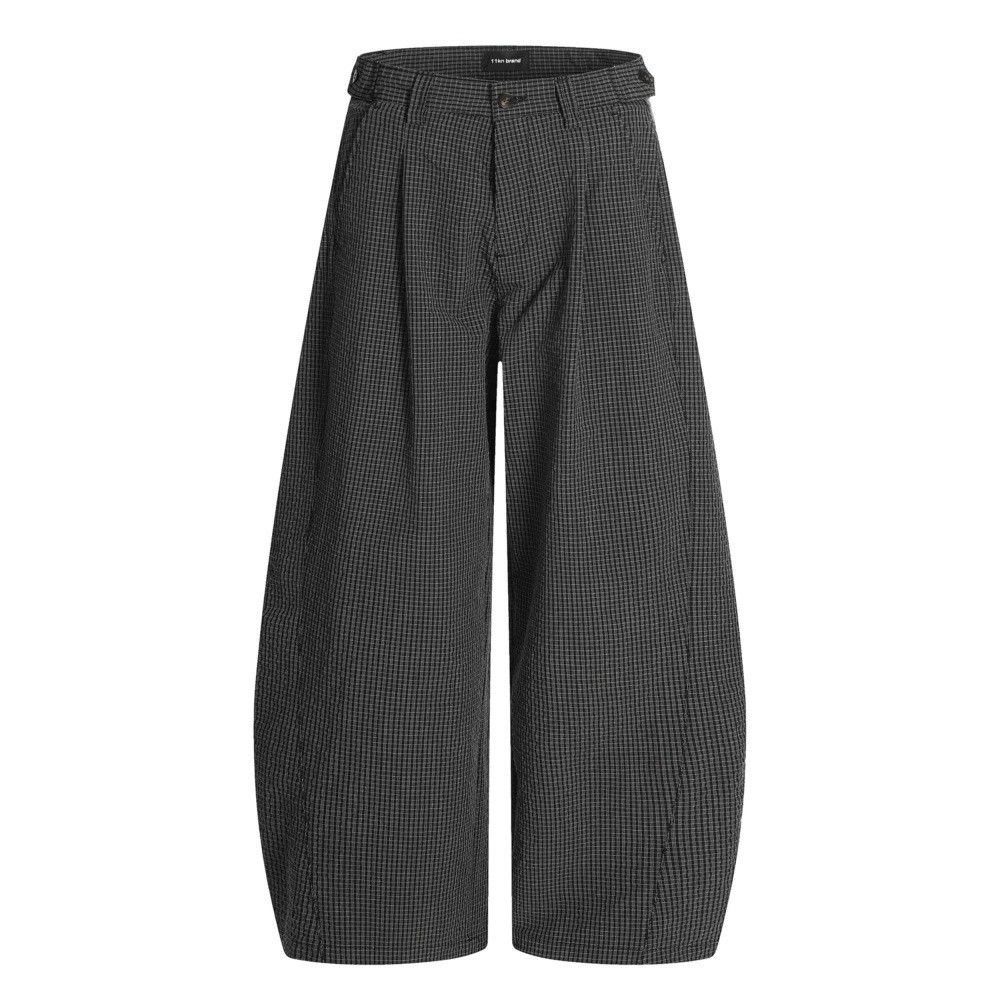 Vintage Men's American wide-leg machete casual plaid trousers Size US 32 / EU 48 - 1 Thumbnail