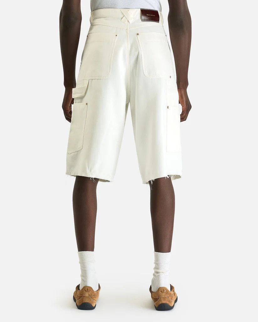 Wales Bonner o1s1v1r1oon0825 Kingston Shorts in White Size US 30 / EU 46 - 3 Thumbnail