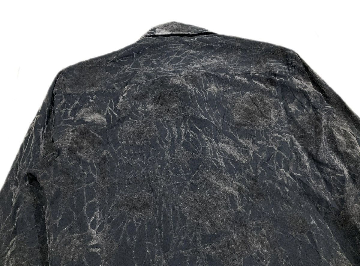 Hysteric Glamour × If Six Was Nine × Japanese Brand 🔥Sick Y2K PPFM Crinkled Velvet Shirt Size US S / EU 44-46 / 1 - 6 Thumbnail