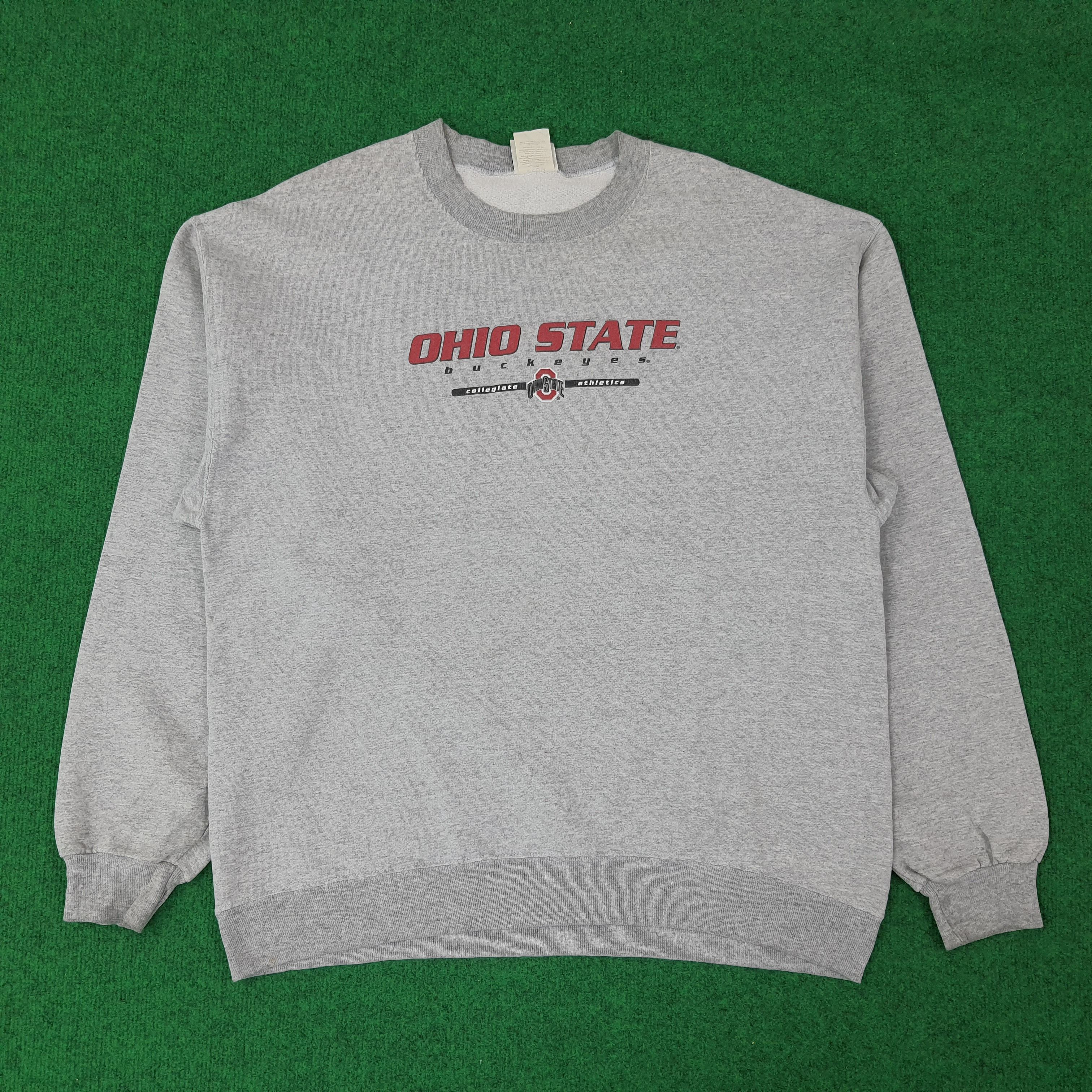 NFL Vintage Ohio State Buckeyes Football Team Sweatshirt C248N13 Size US L / EU 52-54 / 3 - 1 Thumbnail