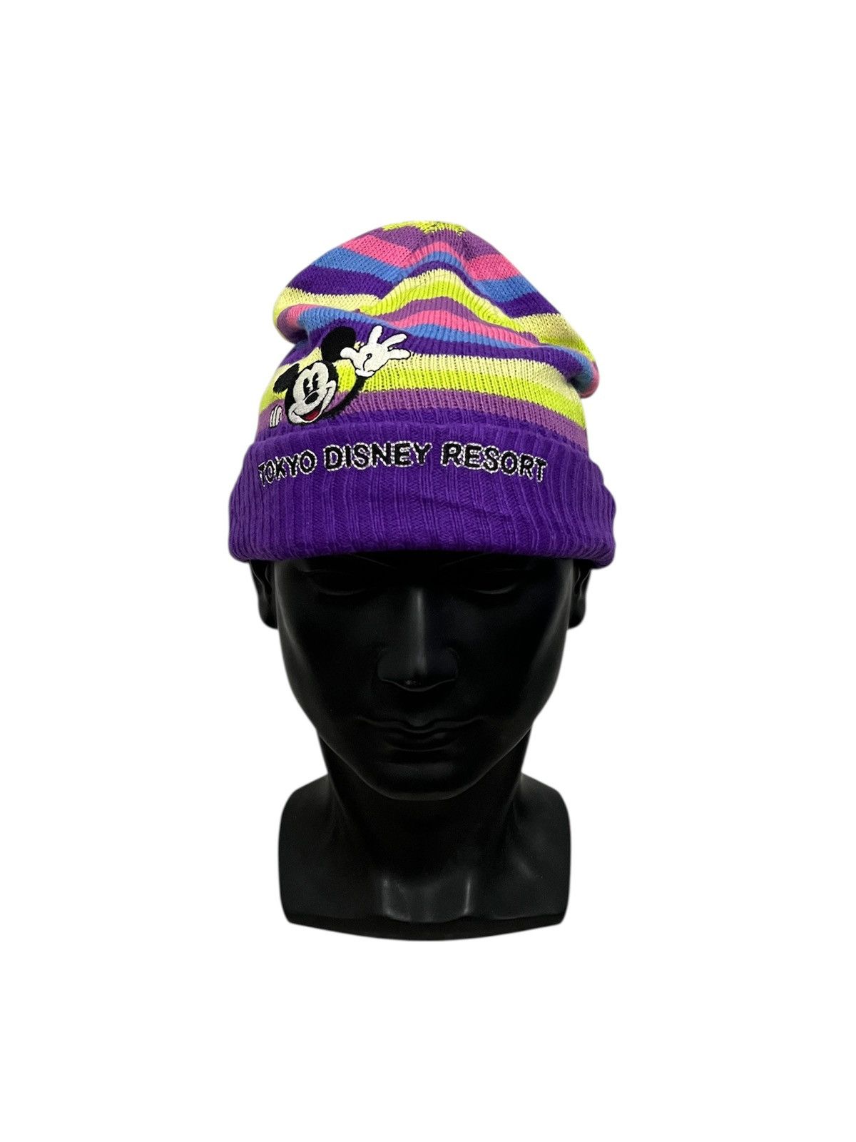 Mickey Mouse Mickey Mouse Disney Cartoon Beanie Hat Size ONE SIZE - 1 Thumbnail