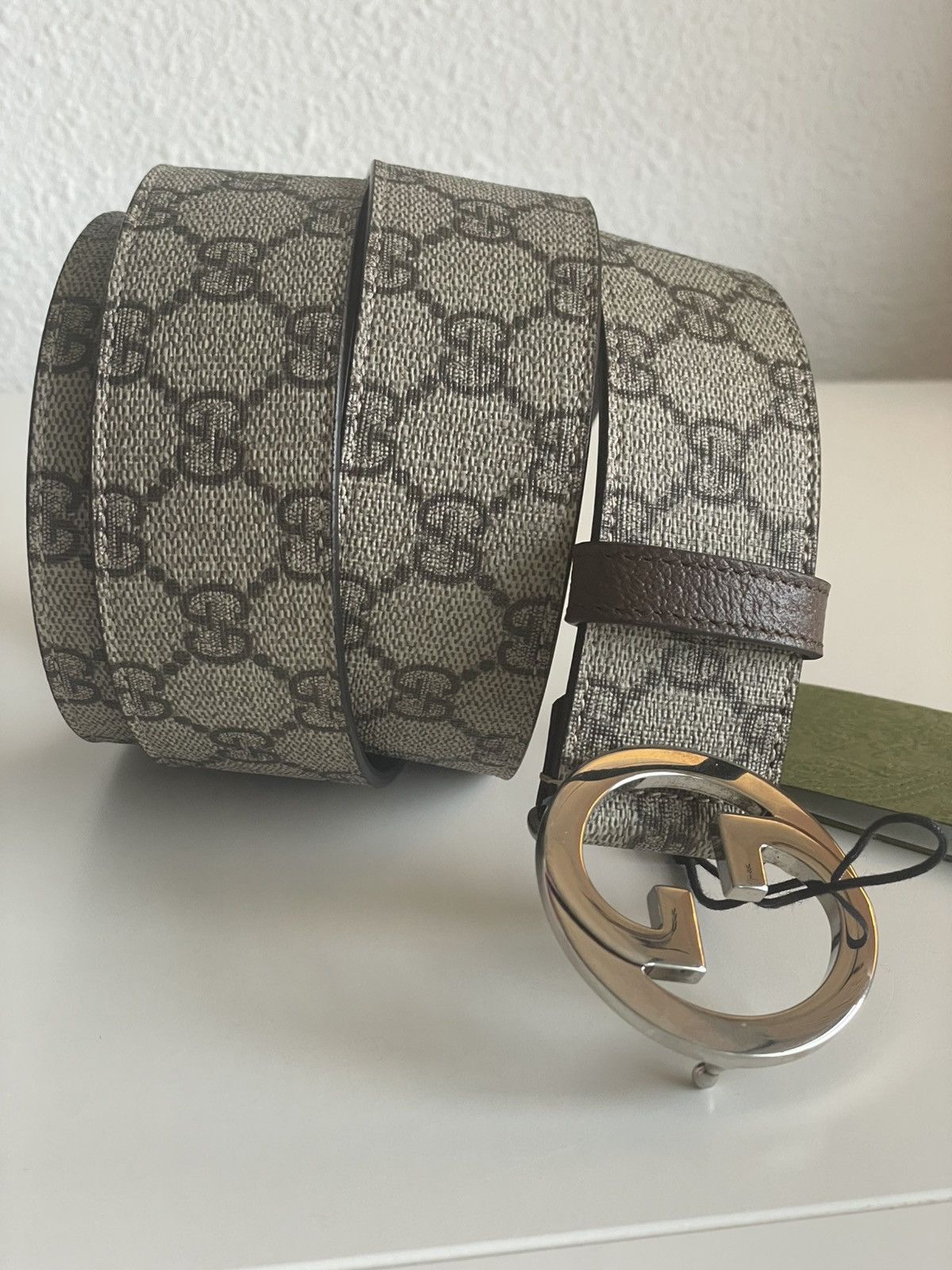 Gucci GUCCI GG BELT INTERLOCKING / 110 cm Size ONE SIZE - 5 Thumbnail