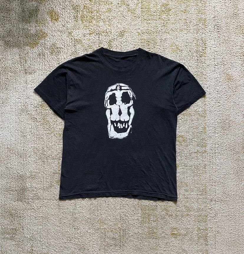 Vintage Vintage 90’s Dali Skull Volupta Mors Tee Size US M / EU 48-50 / 2 - 1 Thumbnail