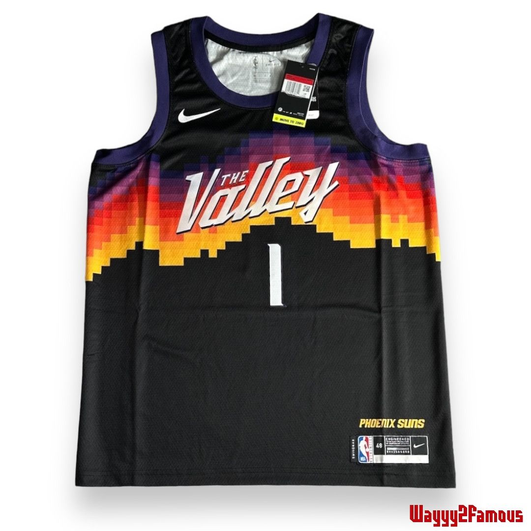 NBA × Nike Devin Booker City Edition Swingman Jersey 2021 *NWT* Size US L / EU 52-54 / 3 - 3 Thumbnail