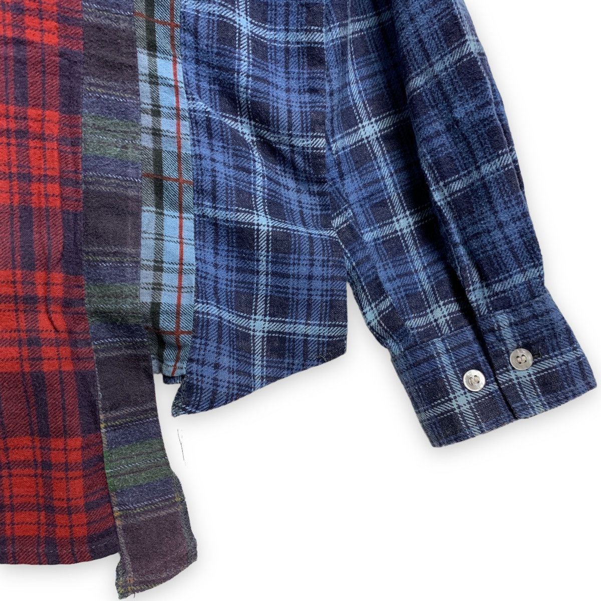 Needles Needles Rebuild Oversized 7 Cut Flannel Shirt Size US XS / EU 42 / 0 - 5 Thumbnail