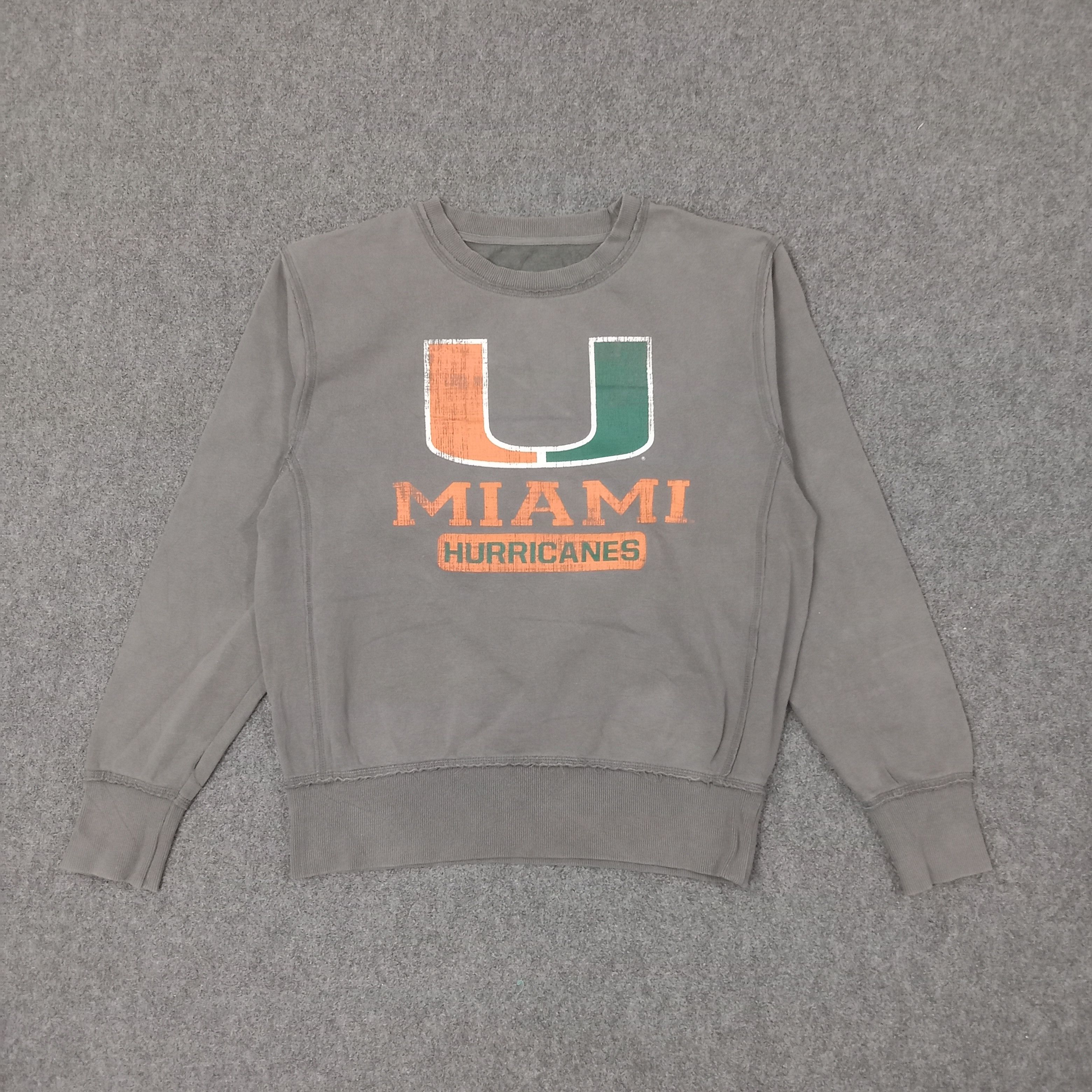 Colosseum Athletics Miami Hurricanes American Football Team Sweatshirt C248N10 Size US M / EU 48-50 / 2 - 1 Thumbnail