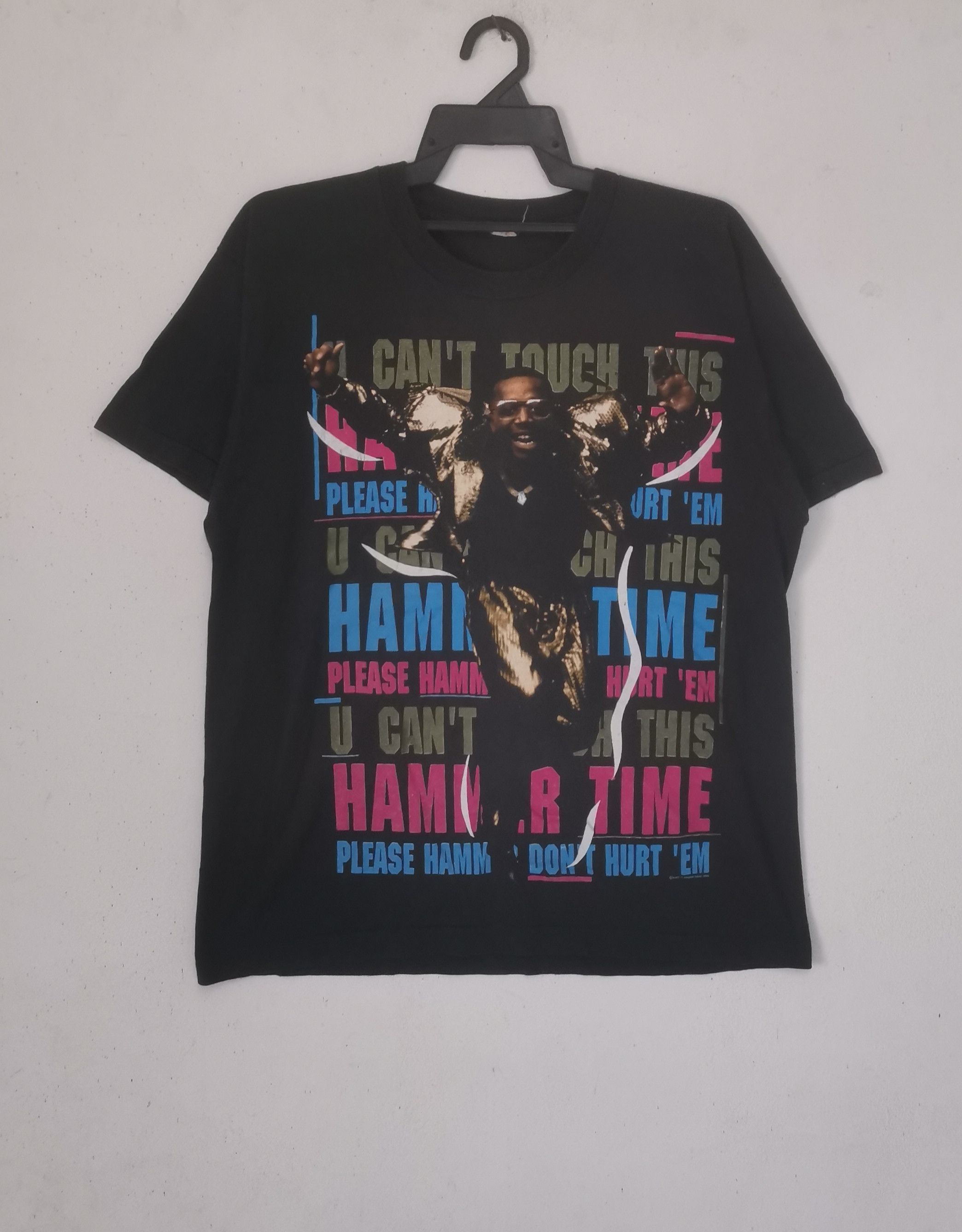 Rare Vintage Mc Hammer t-shirt American rapper