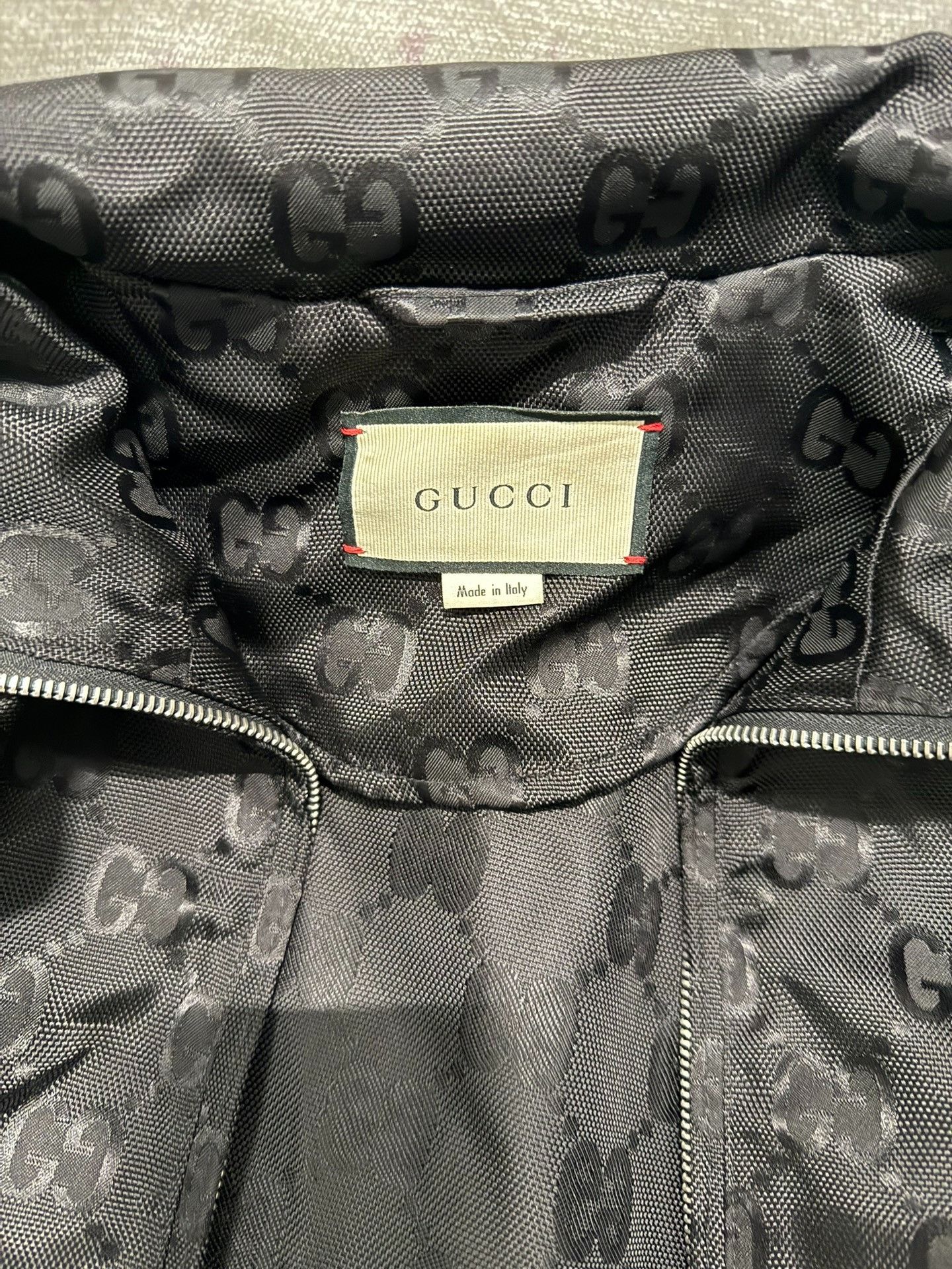 Gucci Gucci FW20 Circular Lines Series Full Print Pattern Zipper Size US S / EU 44-46 / 1 - 4 Thumbnail