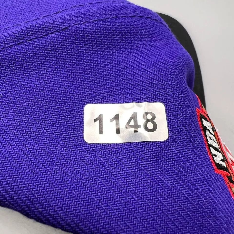 Mitchell & Ness Los Angeles LA Lakers Hat Men 7 3/8 Purple NBA Fitted Cap Size ONE SIZE - 8 Thumbnail