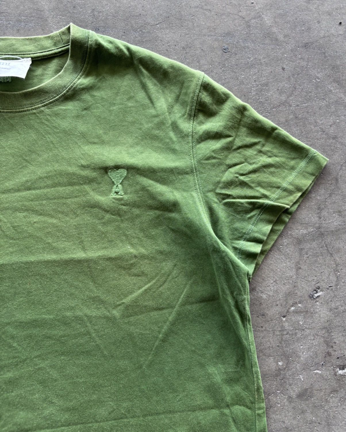 AMI × Japanese Brand AMI Paris Green Shirt Size US M / EU 48-50 / 2 - 2 Thumbnail