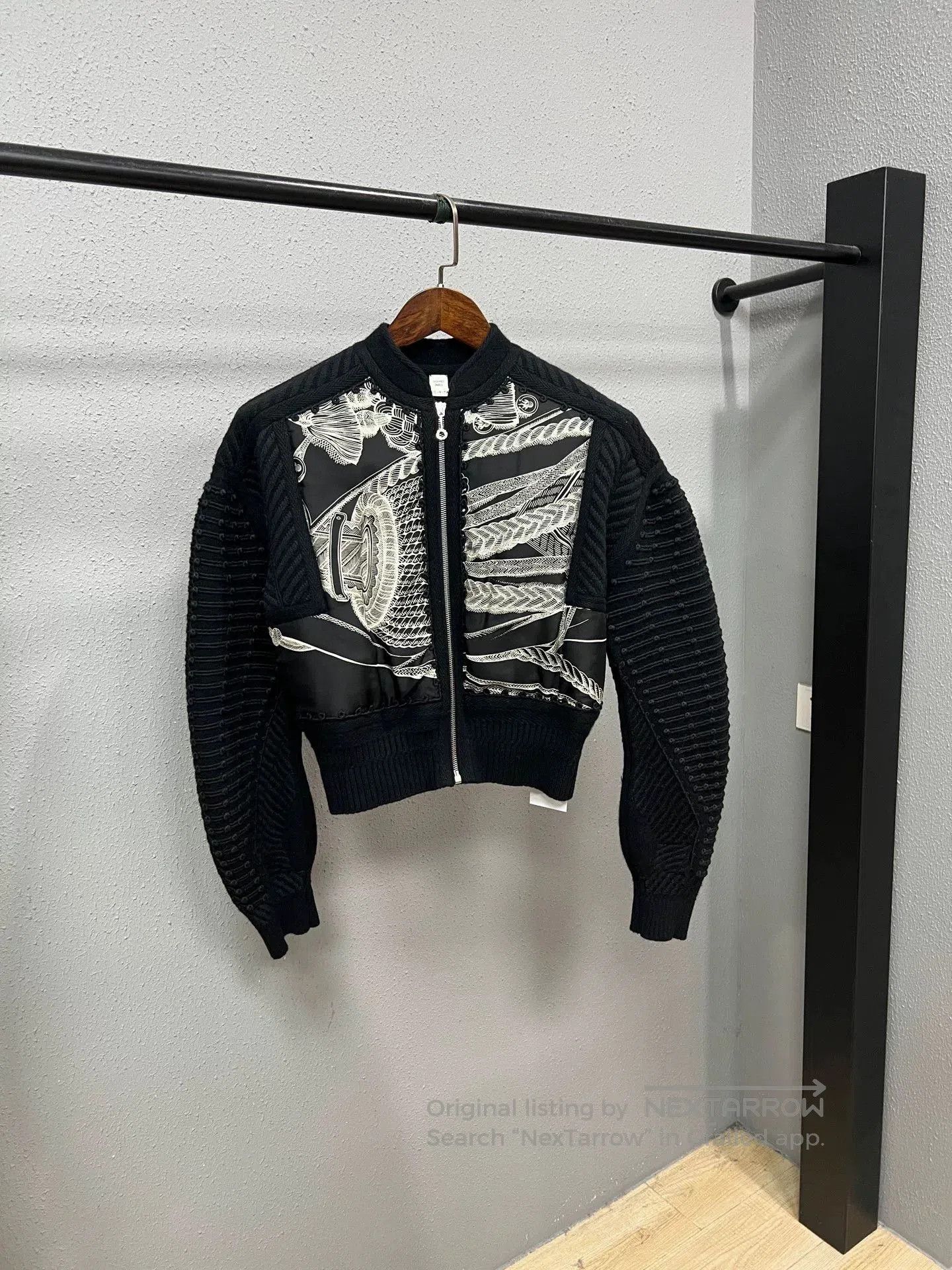 Hermes Hermes Cropped Cashmere Down Jacket . Size XXS / US 00 / IT 34 - 1 Thumbnail