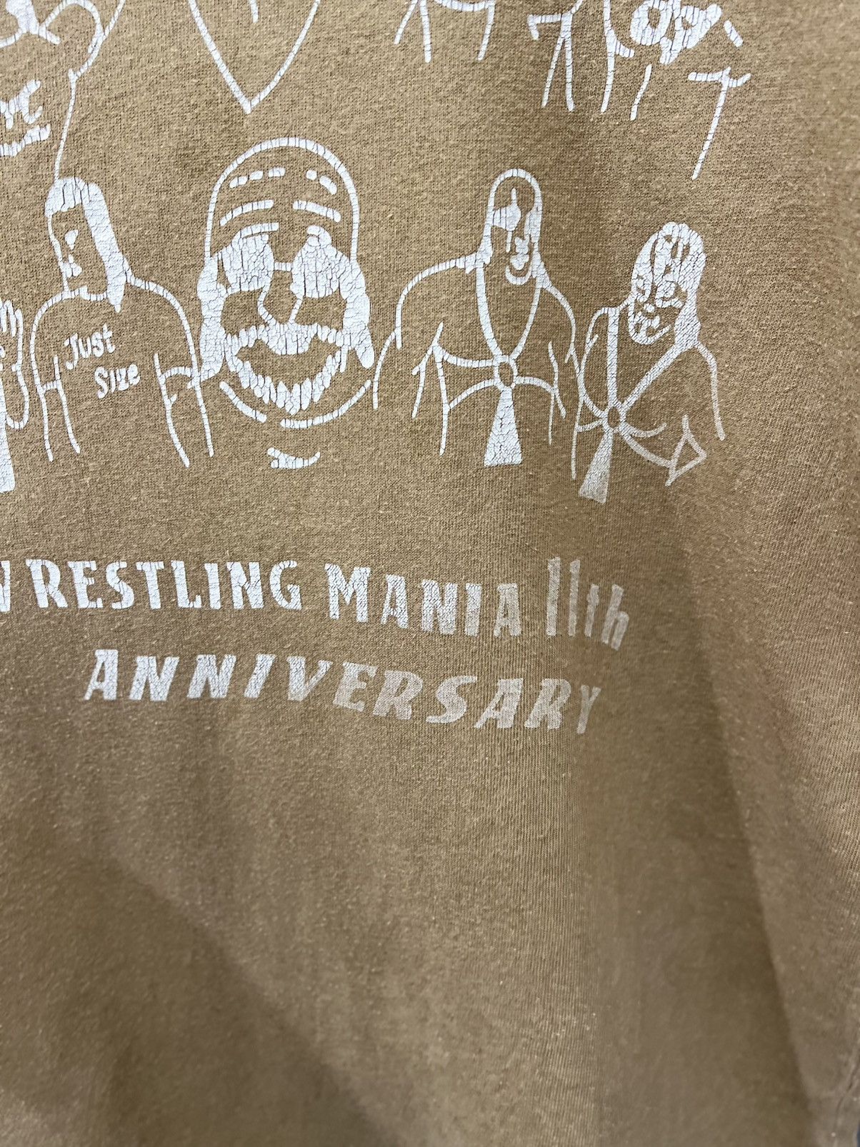 WWE Wrestling Mania 11th Abbiversary Size US XL / EU 56 / 4 - 14 Thumbnail