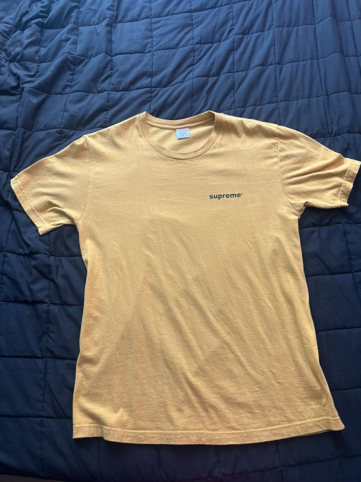 Supreme Supreme “F*CK MONEY” Tee Yellow Size US M / EU 48-50 / 2 - 1 Thumbnail
