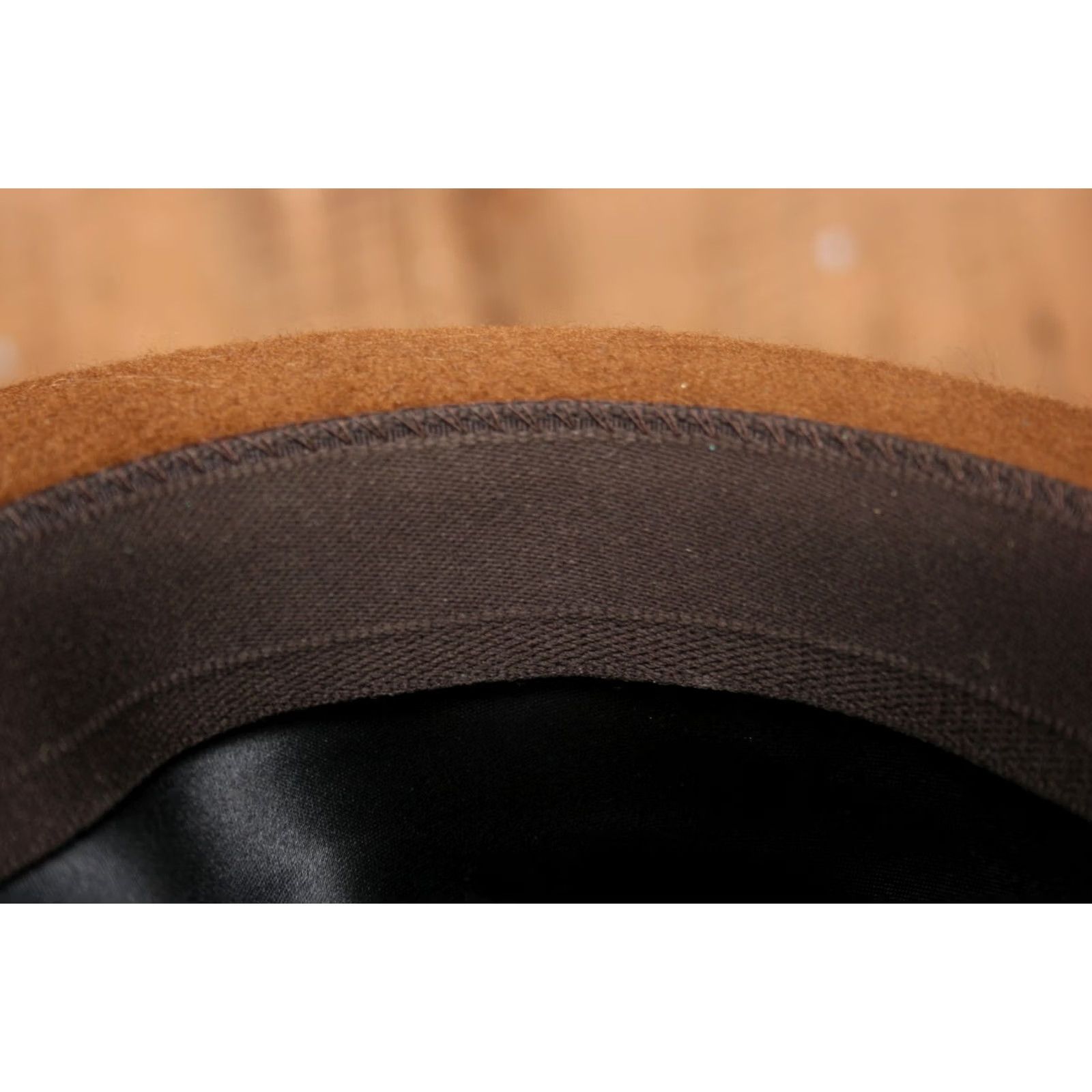 Bailey 44 BAILEY OF HOLLYWOOD Fedora Hat Brown 100% Wool Sz. Small Made in USA Mens Fedora Wool Felt Hat Size ONE SIZE - 7 Thumbnail