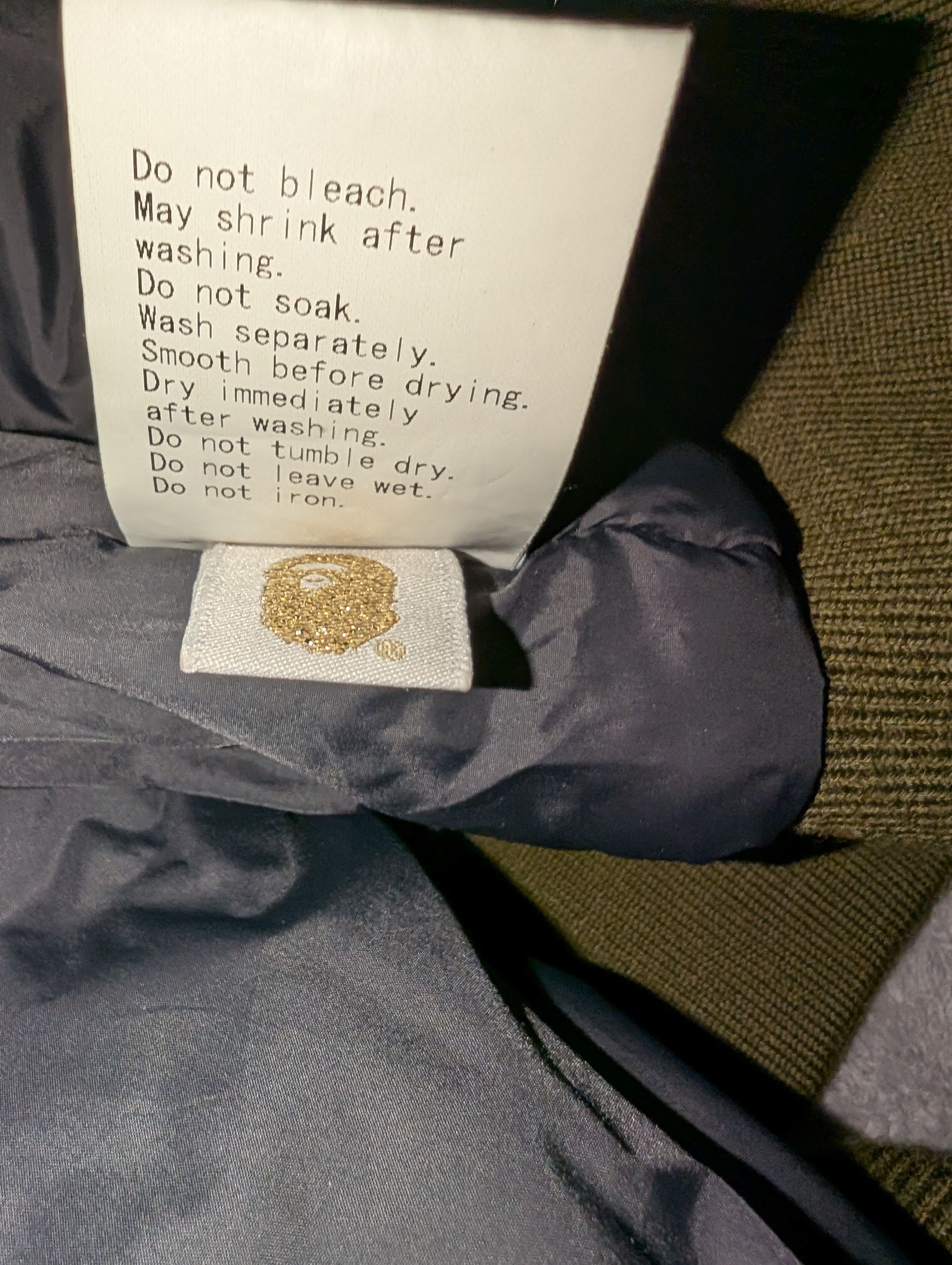 Bape BAPE 1ST CAMO MA-1 JACKET WINDSTOPPER GORETEX Size US L / EU 52-54 / 3 - 5 Thumbnail