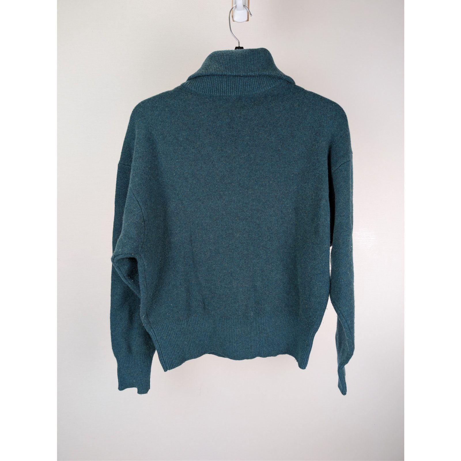 Isabel Marant o1rshd1 CC20 Fancy Quarter-Zip Sweater in Green Size US S / EU 44-46 / 1 - 9 Thumbnail