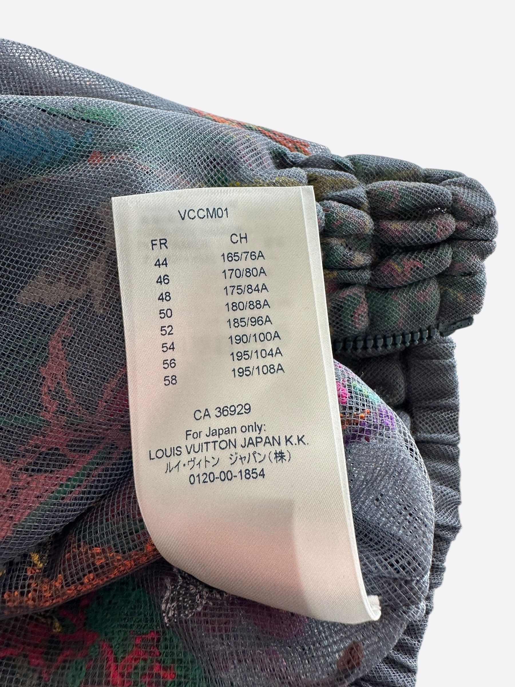 Louis Vuitton Louis Vuitton Grey Flower Embroidered Mesh Jacket Size US S / EU 44-46 / 1 - 6 Thumbnail