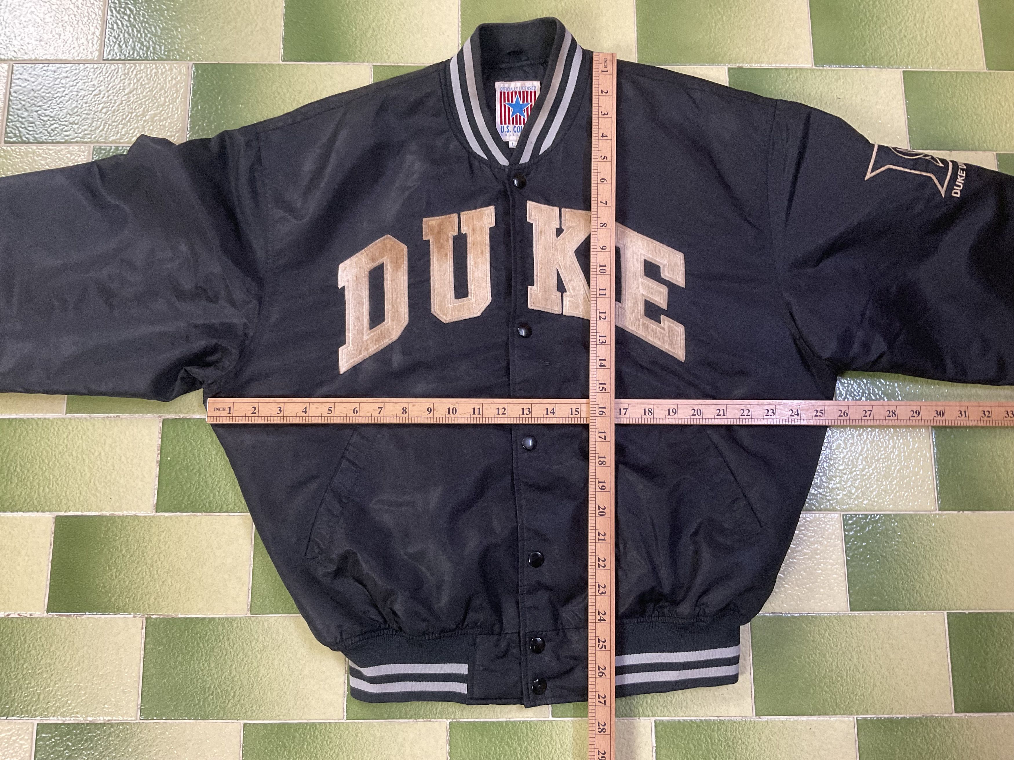 Other Vintage Duke University Blue Devils Bomber Jacket Snap Size US L / EU 52-54 / 3 - 3 Thumbnail
