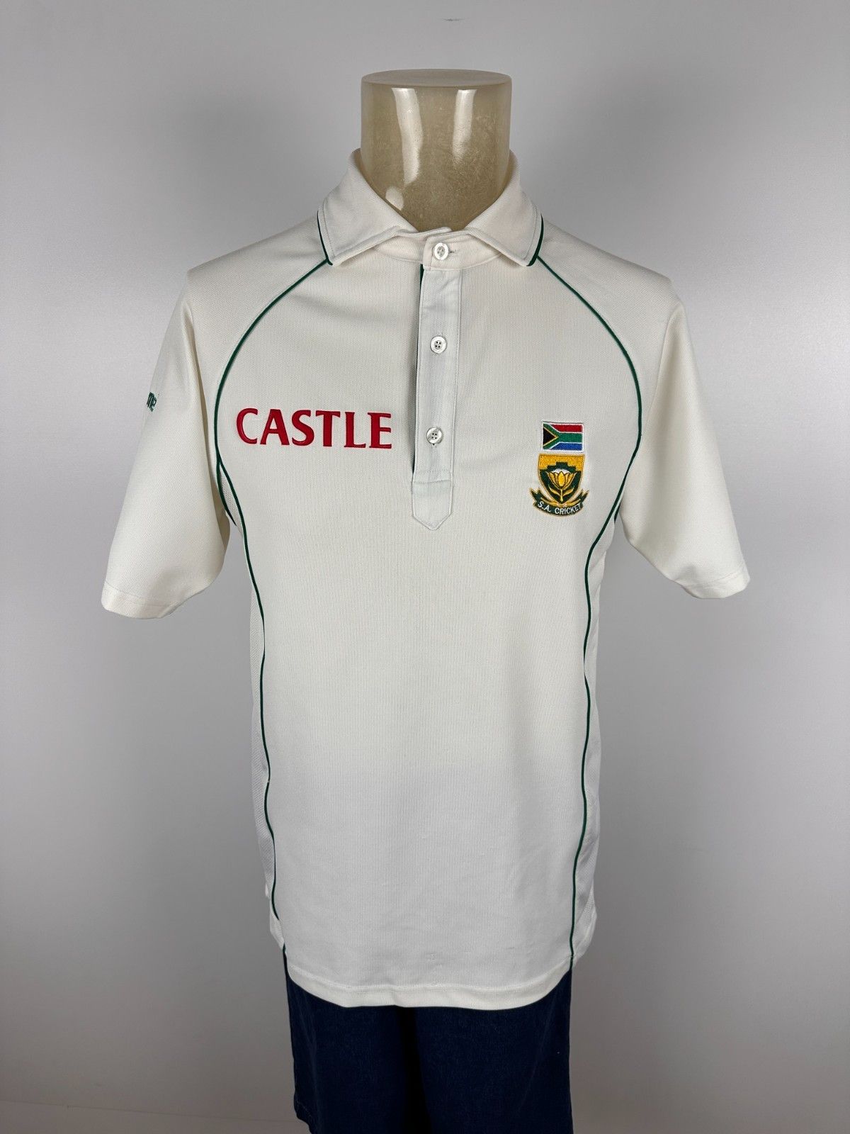 Hummel Hummel South Africa Cricket Shirt Jersey White Mens Size S Size US S / EU 44-46 / 1 - 1 Thumbnail
