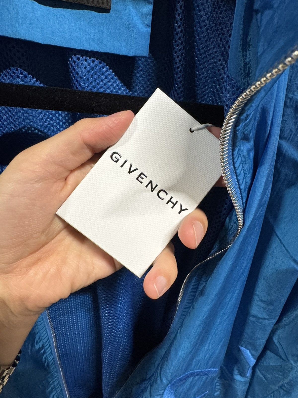 Givenchy Givenchy Logo Nylon Windbreaker NEW 2000$ Size US XL / EU 56 / 4 - 6 Thumbnail