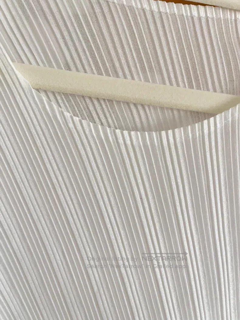 Issey Miyake Issey Miyake Asymmetrical 3/4 Sleeve Midi Top Size L / US 10 / IT 46 - 3 Thumbnail