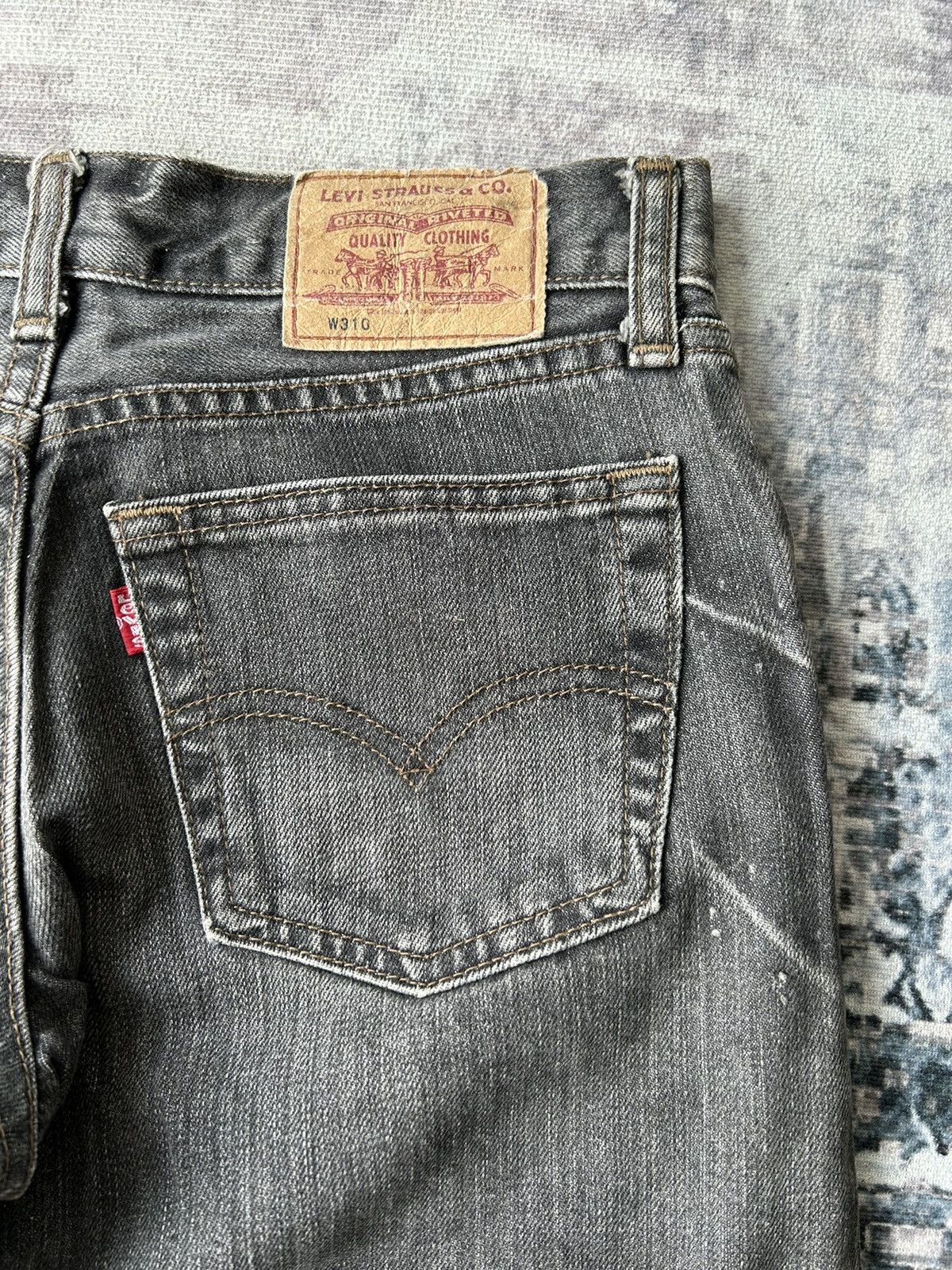 Levi's Y2K Japan Levis Bootcut Black Jeans Size US 27 - 16 Thumbnail