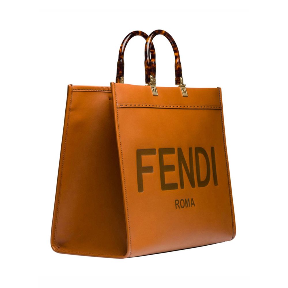 Fendi o1s1wg110426 Size:OS/Sunshine Large in Brown Size ONE SIZE - 2 Thumbnail
