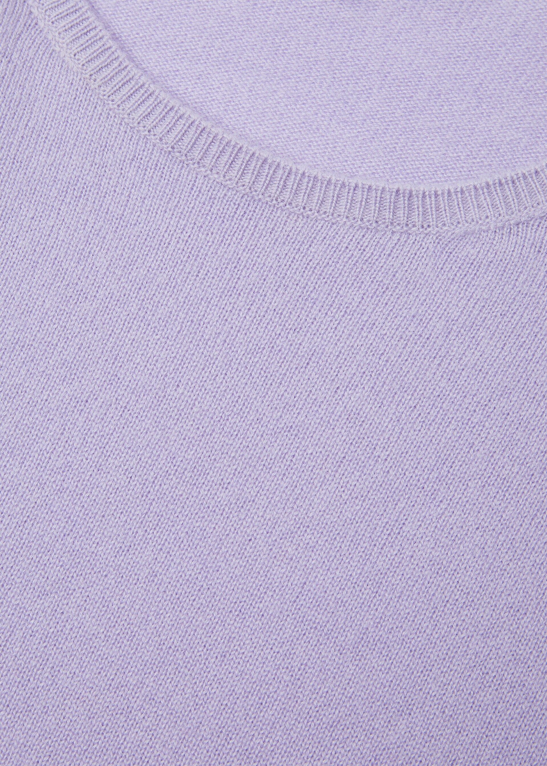 Loro Piana os11x0426 FAQ4508 Sergio Crewneck Sweater in Iced Violet Size XS / US 0-2 / IT 36-38 - 7 Thumbnail