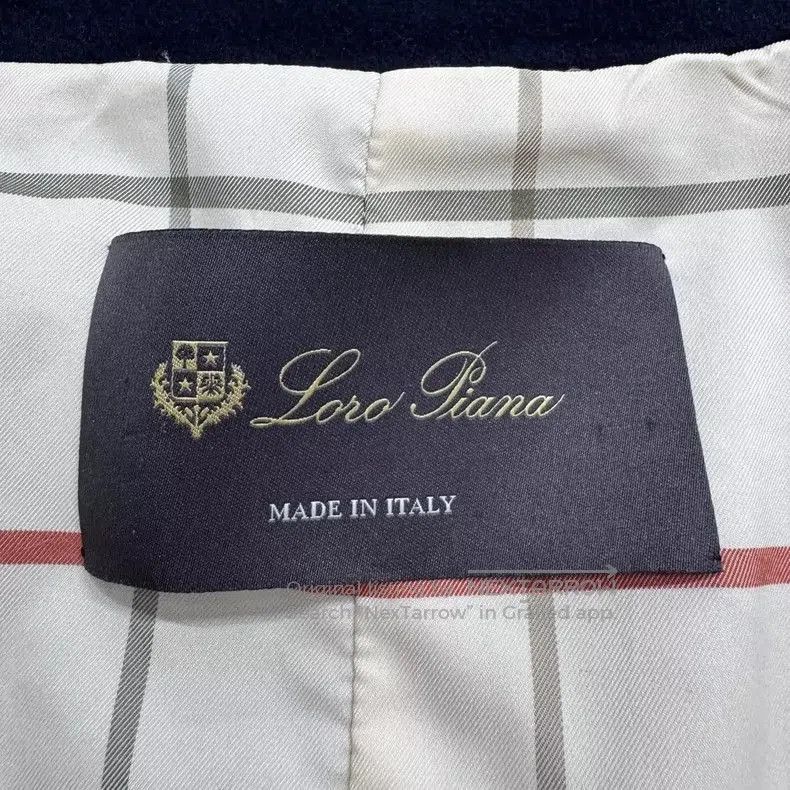 Loro Piana Loro Piana Navy Cashmere Coat. Size US L / EU 52-54 / 3 - 2 Thumbnail
