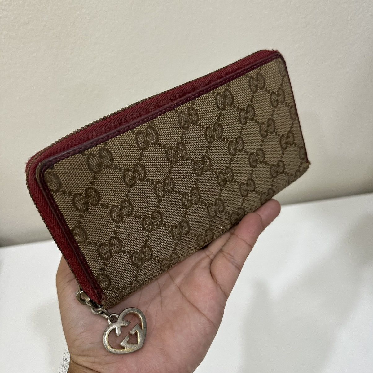 Gucci ‼️LASTDROP‼️ AUTHENTIC GUCCI MONOGRAM CANVAS PURSES WALLET Size ONE SIZE - 1 Thumbnail