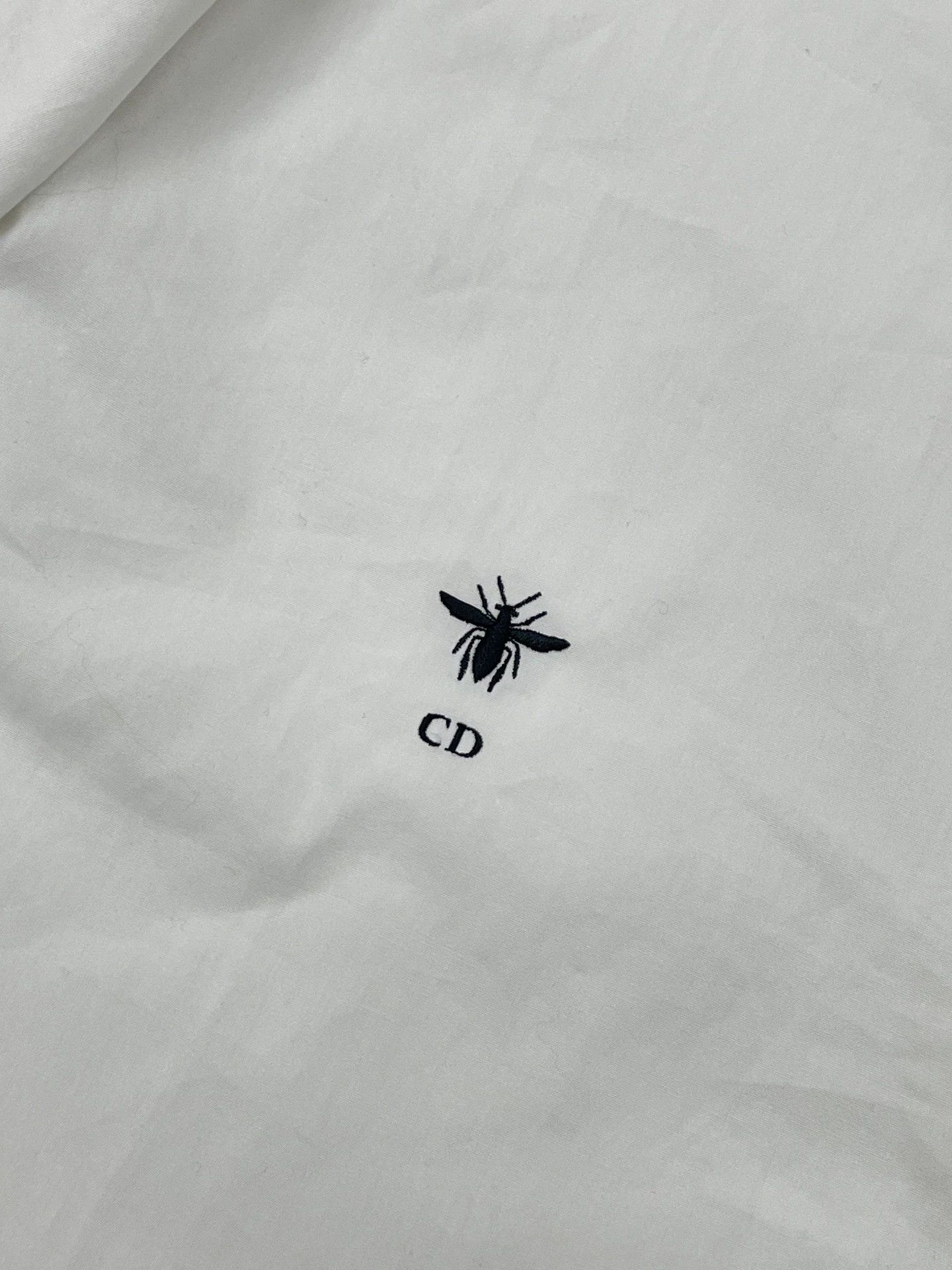 Dior Dior White Bee Long Sleeve Shirt 34 Size XS / US 0-2 / IT 36-38 - 2 Thumbnail