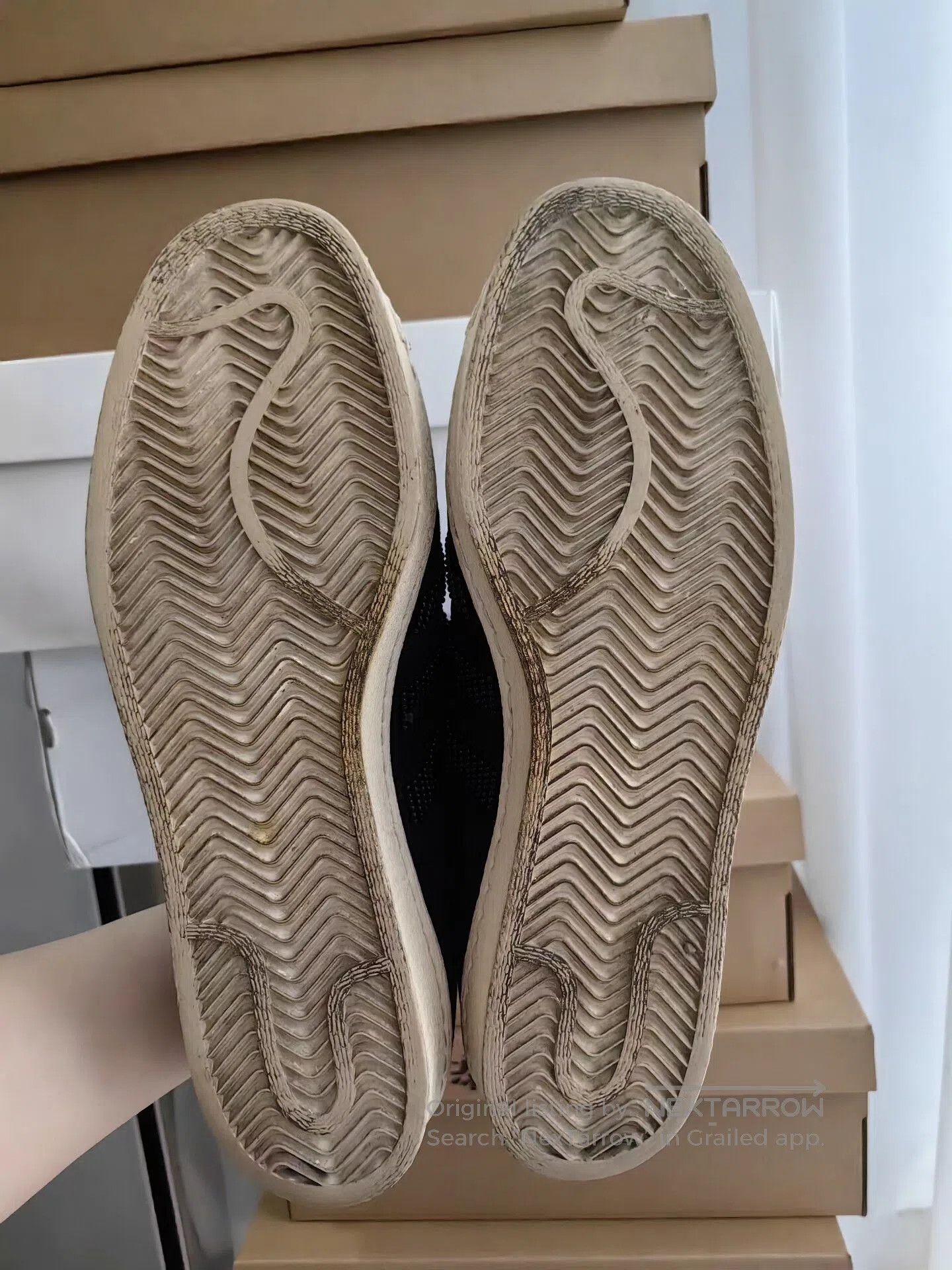 Adidas adidas Neighborhood NBHD Shell Toe. Size US 10 / EU 43 - 6 Thumbnail