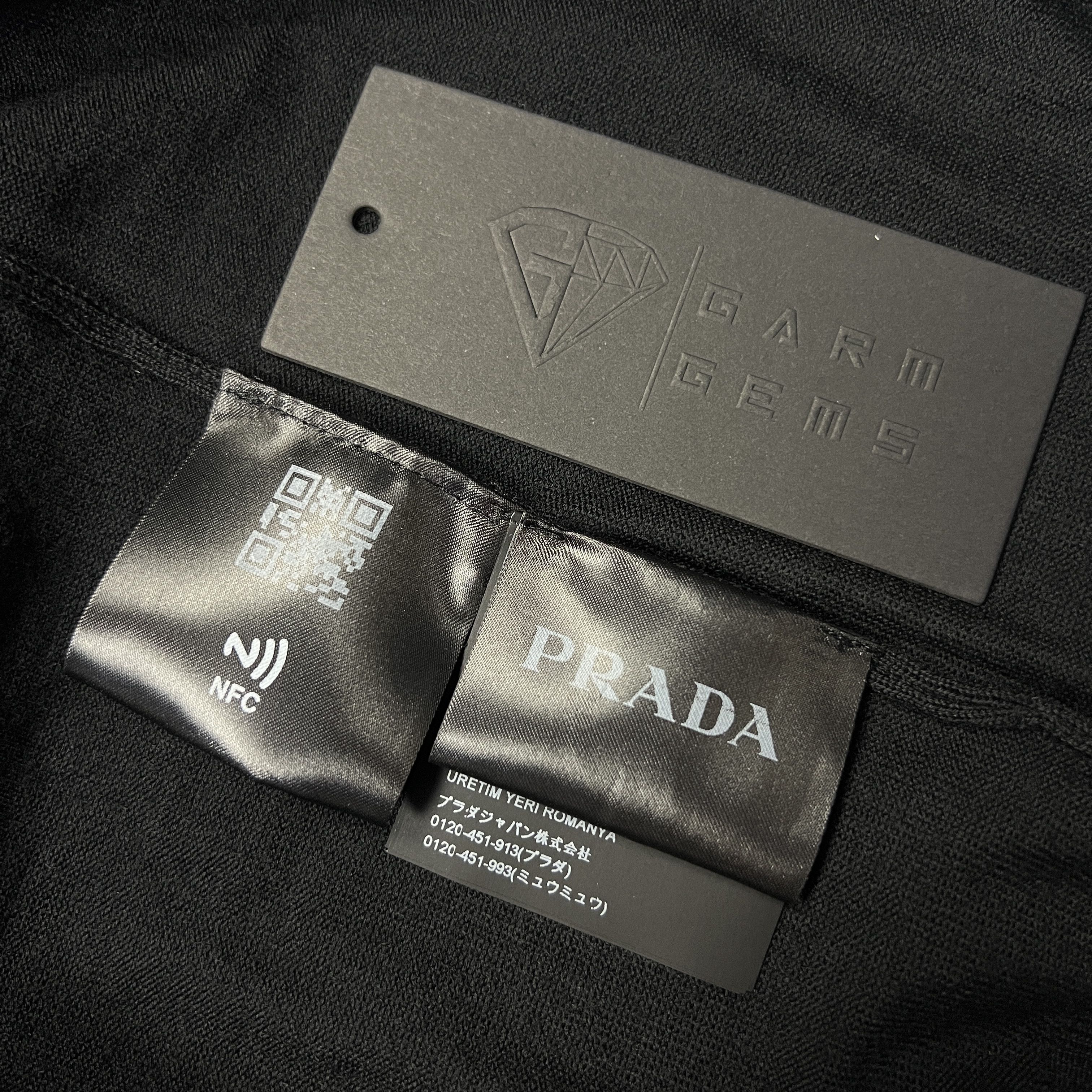 Prada Prada Plain Wool Knit T-Shirt Size US M / EU 48-50 / 2 - 5 Thumbnail