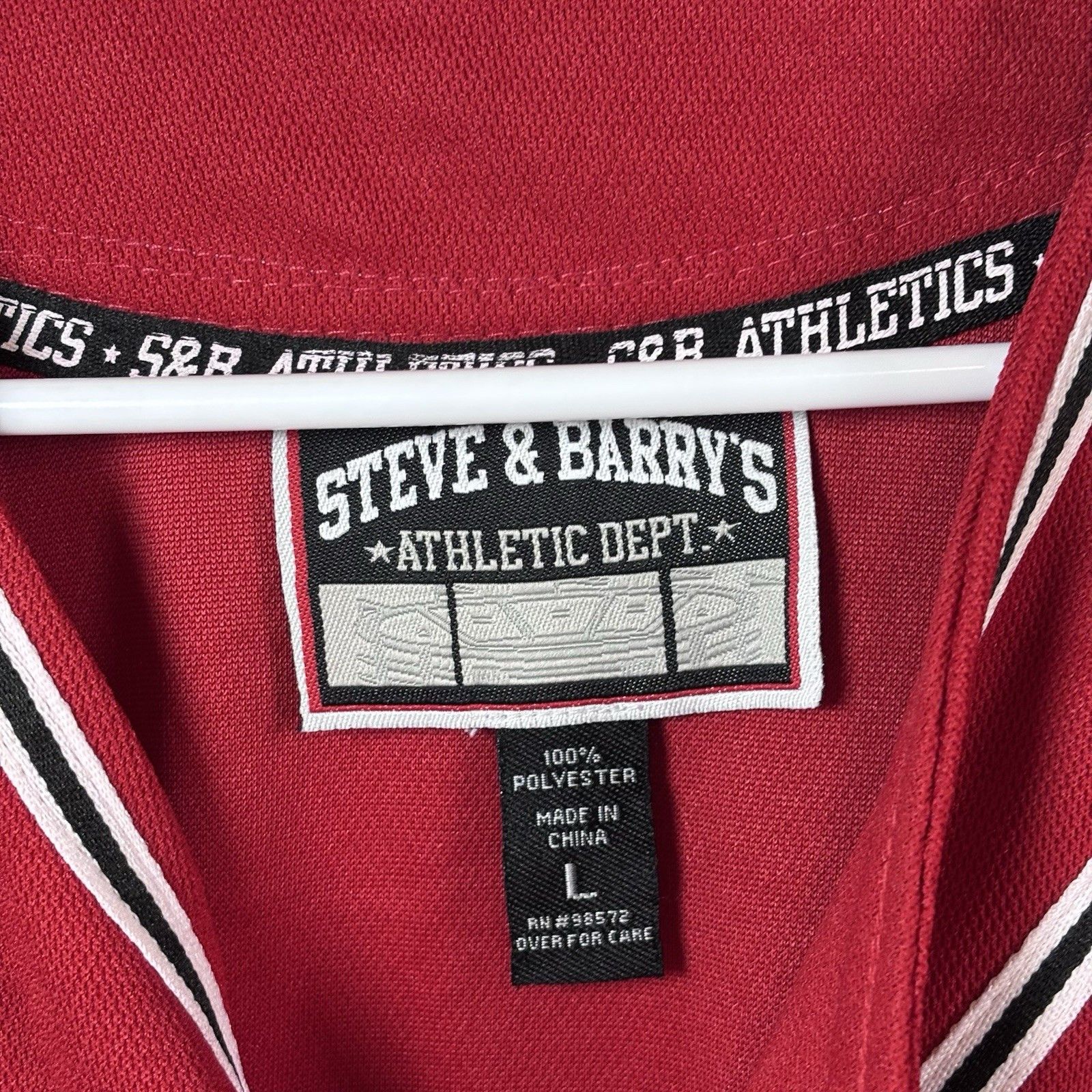 Steve And Barrys Vintage 90s Indiana University IU Hoosiers Jersey Shirt Men’ Size US L / EU 52-54 / 3 - 6 Thumbnail