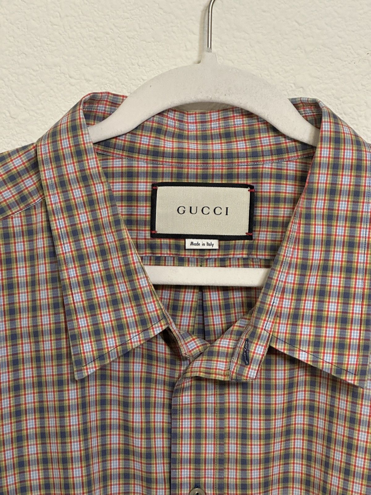 Gucci Short Sleeve Overshirt Size US L / EU 52-54 / 3 - 2 Thumbnail