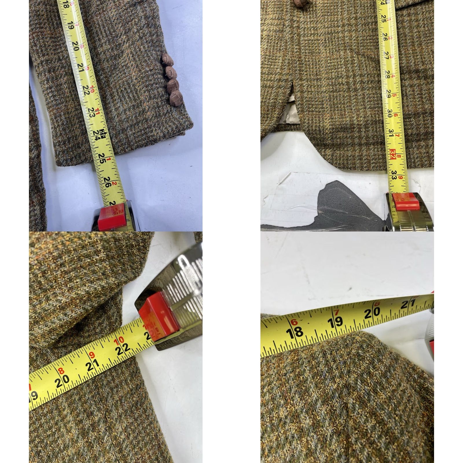Hugo Boss HUGO BOSS Blazer 42R Sport Coat Jacket Wool Blend Tweed Mens Size 42R - 8 Thumbnail