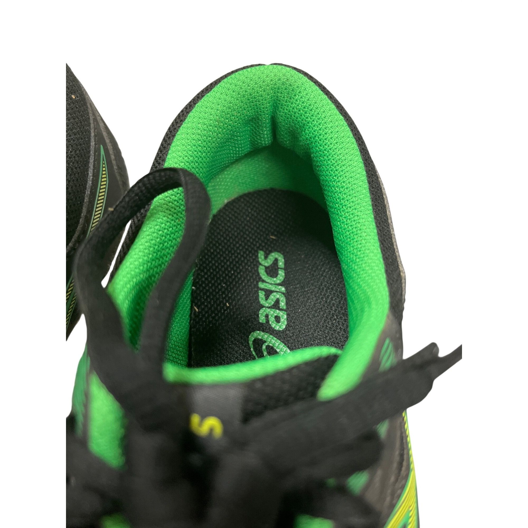 Asics Asics Contend 8 wms black green leather fabric low sneakers Size US 6.5 / IT 36.5 - 10 Thumbnail