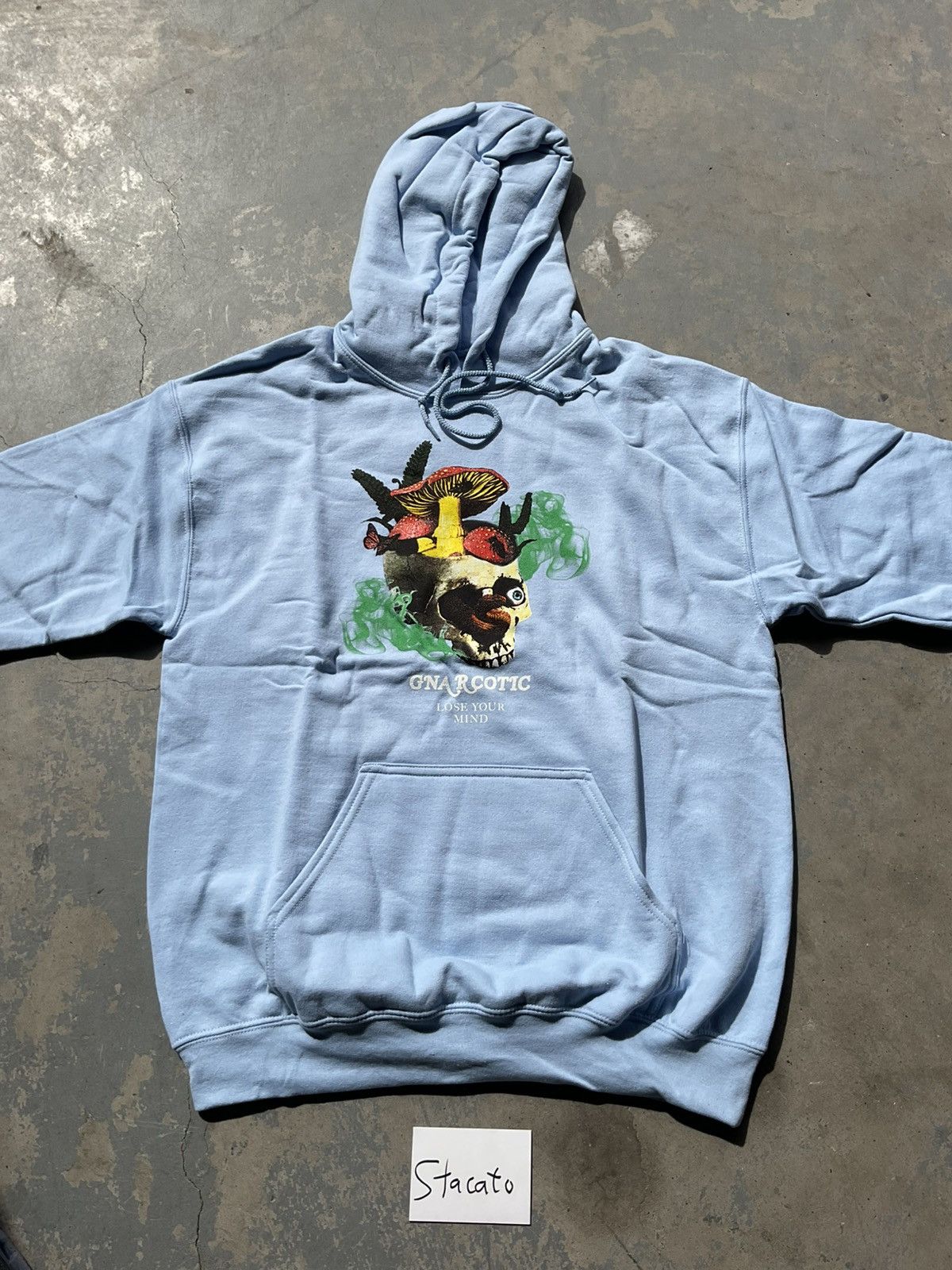 Gnarcotic Gnarcotic Lil Gnar Lose Your Mind Hoodie Light Blue Size US M / EU 48-50 / 2 - 1 Thumbnail