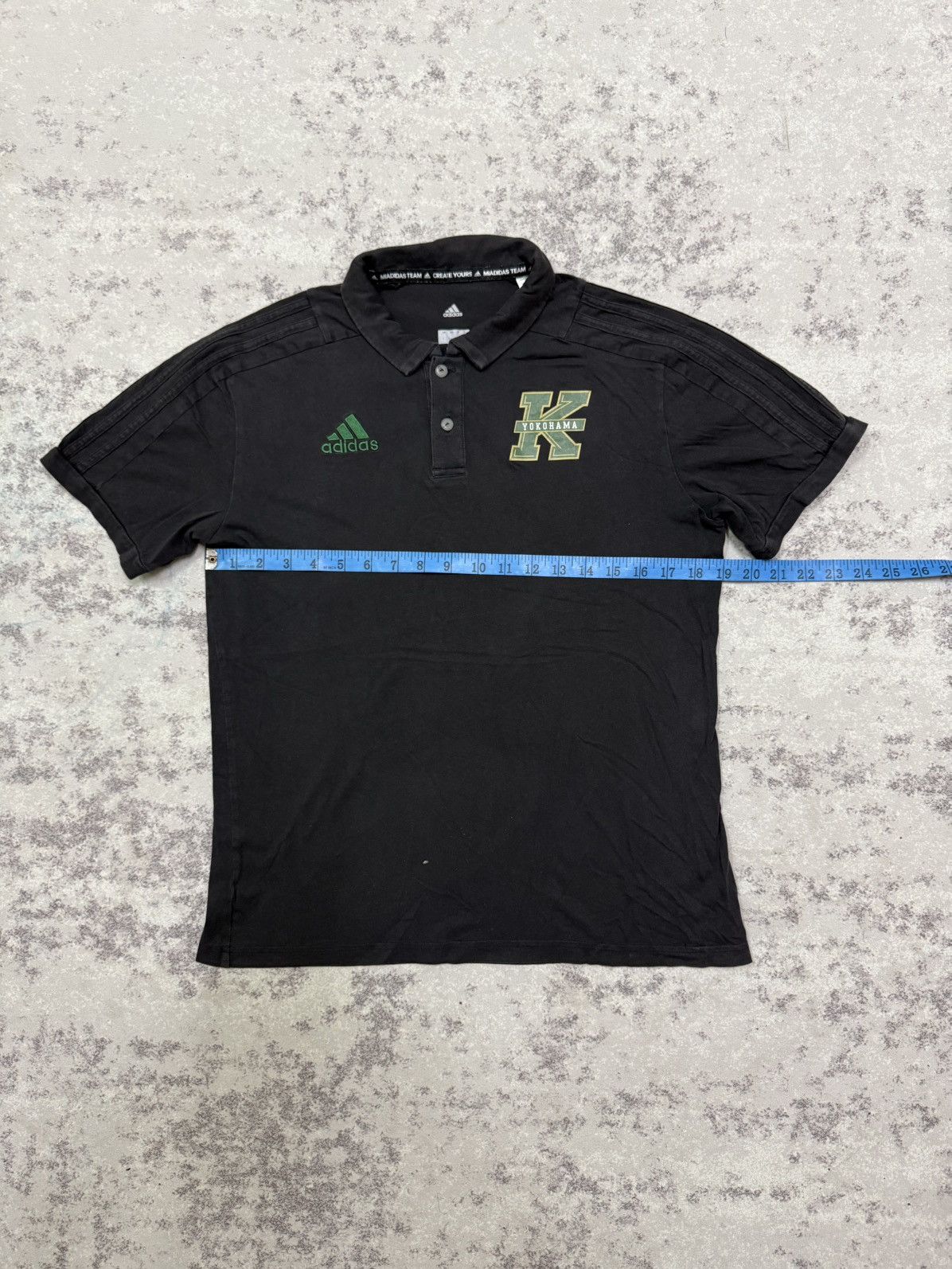 Adidas Sun Faded🔥Adidas Yokohama Creat Your Team Polo Tshirt Size US S / EU 44-46 / 1 - 13 Thumbnail