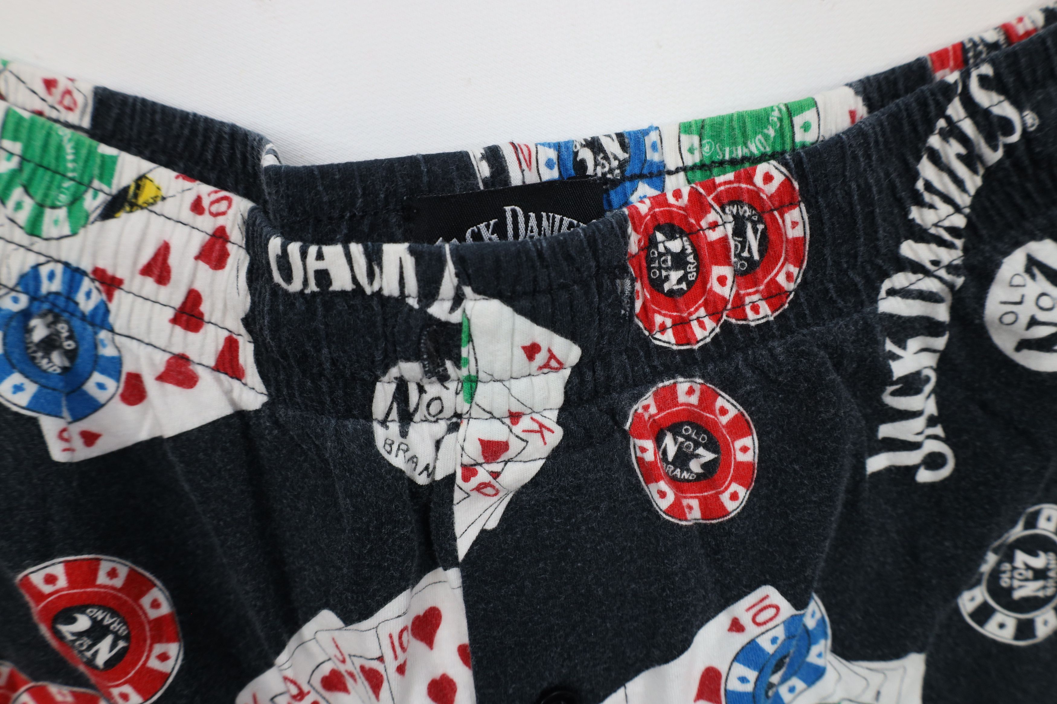 Vintage Vintage Y2K 2005 Jack Daniels Whisky Wide Leg Poker Pants Size US 34 / EU 50 - 6 Thumbnail